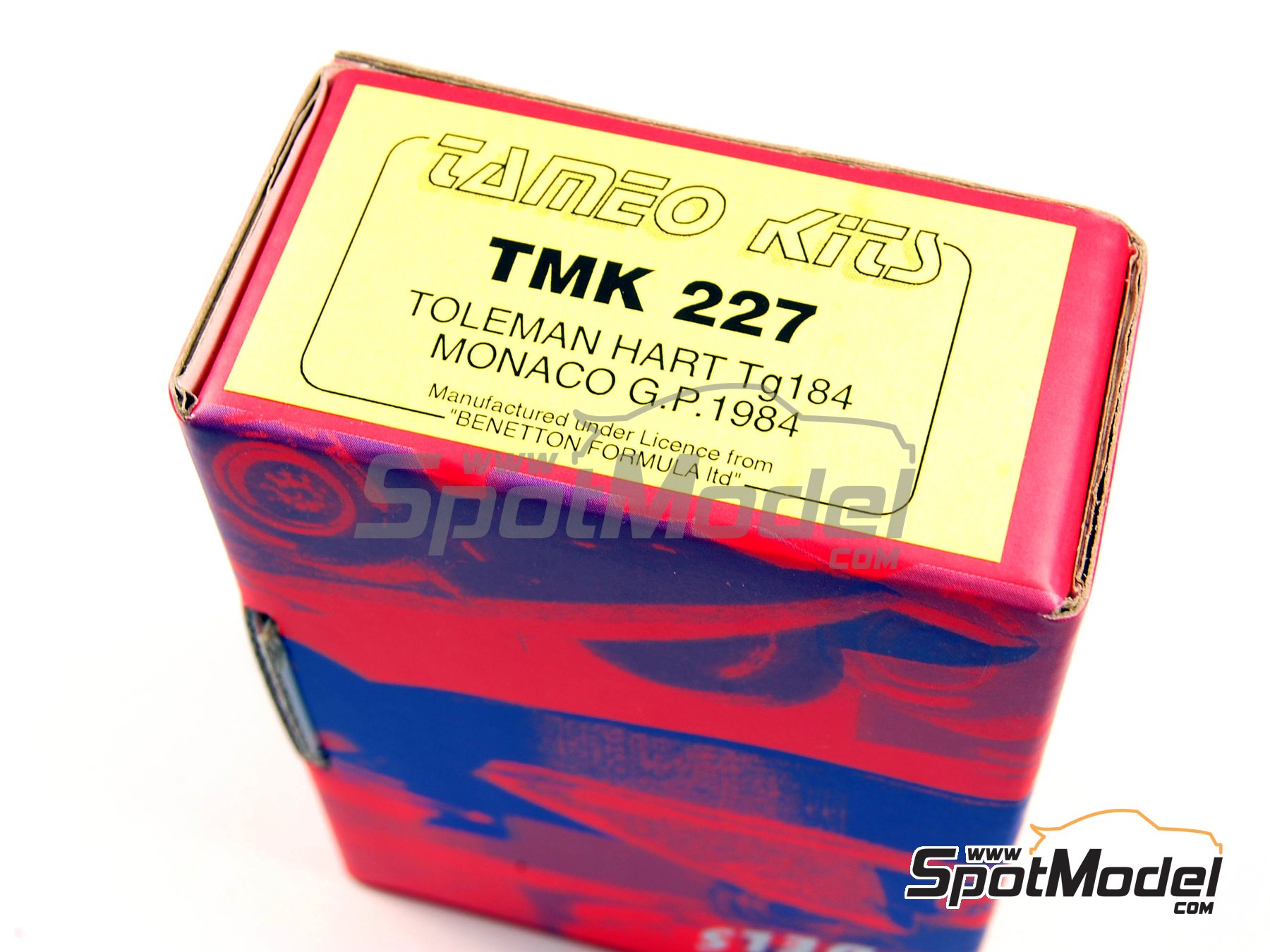 Tameo Kits TMK227: Car scale model kit 1/43 scale - Toleman